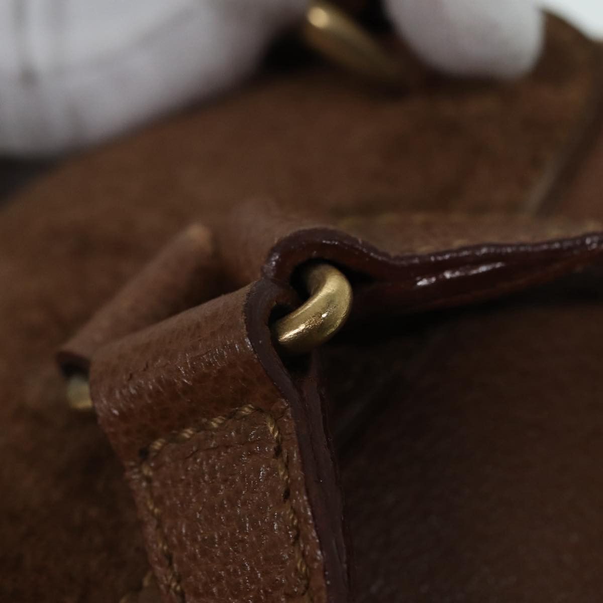 Gucci Bamboo Brown Suede Backpack Bag (Pre-Owned) Size ONE SIZE - 17 Thumbnail