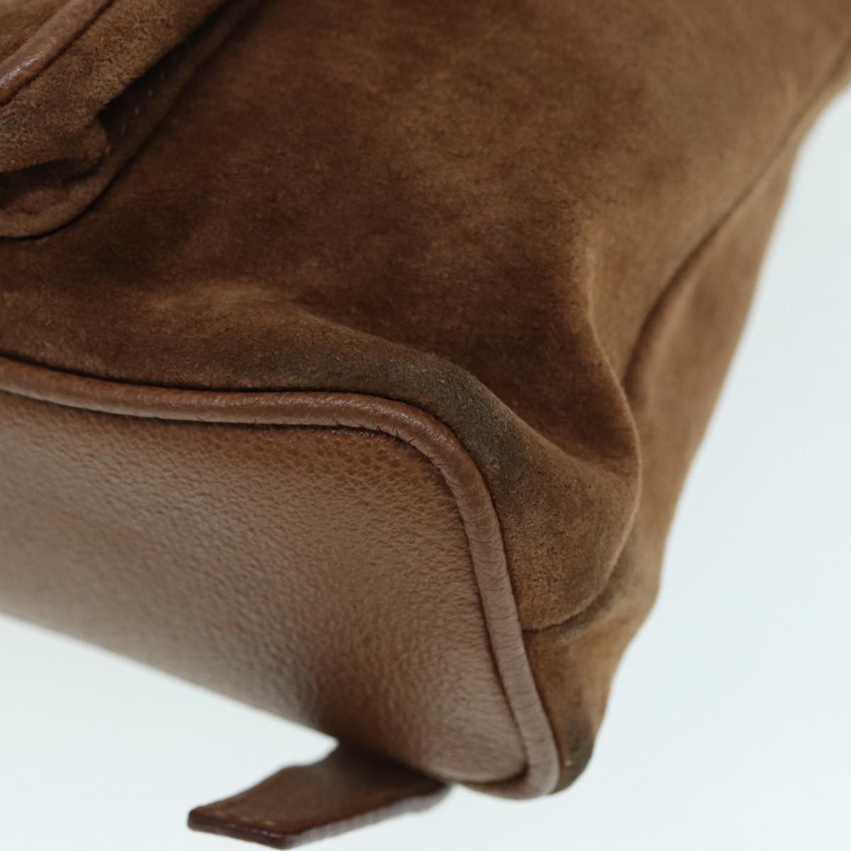 Gucci Bamboo Brown Suede Backpack Bag (Pre-Owned) Size ONE SIZE - 5 Thumbnail