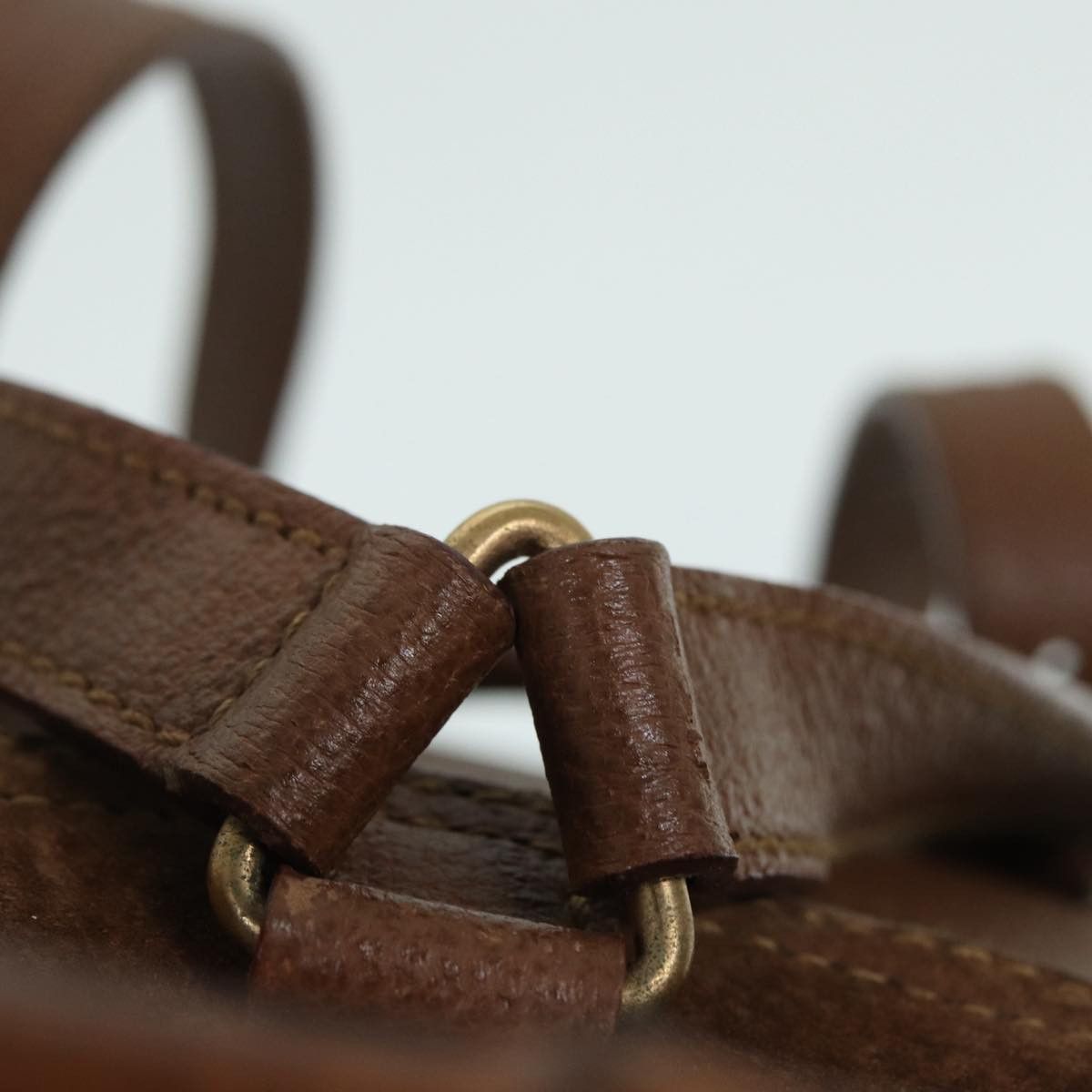 Gucci Bamboo Brown Suede Backpack Bag (Pre-Owned) Size ONE SIZE - 6 Thumbnail