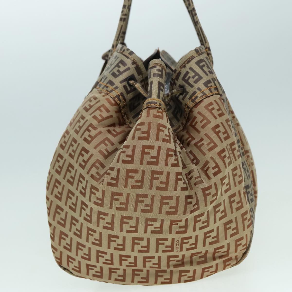 Fendi Zucca Beige Canvas Tote Bag (Pre-Owned) Size ONE SIZE - 3 Thumbnail
