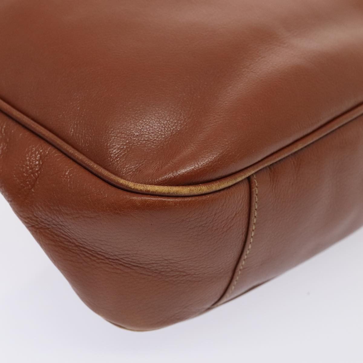Gucci Bamboo Brown Leather Handbag (Pre-Owned) Size ONE SIZE - 9 Thumbnail