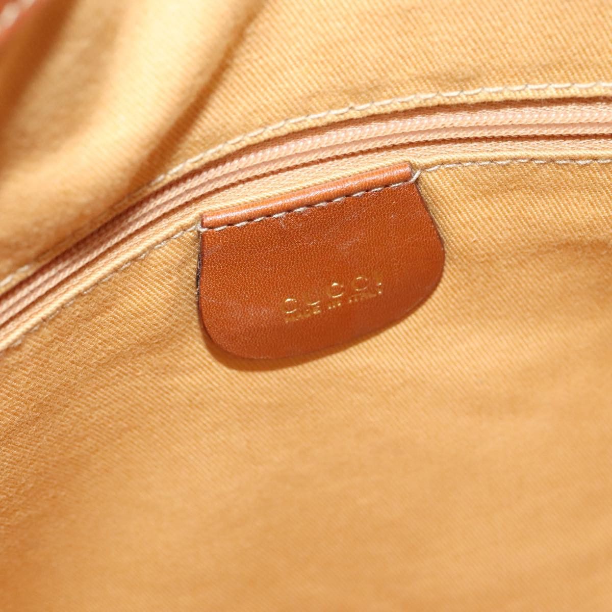 Gucci Bamboo Brown Leather Handbag (Pre-Owned) Size ONE SIZE - 13 Thumbnail