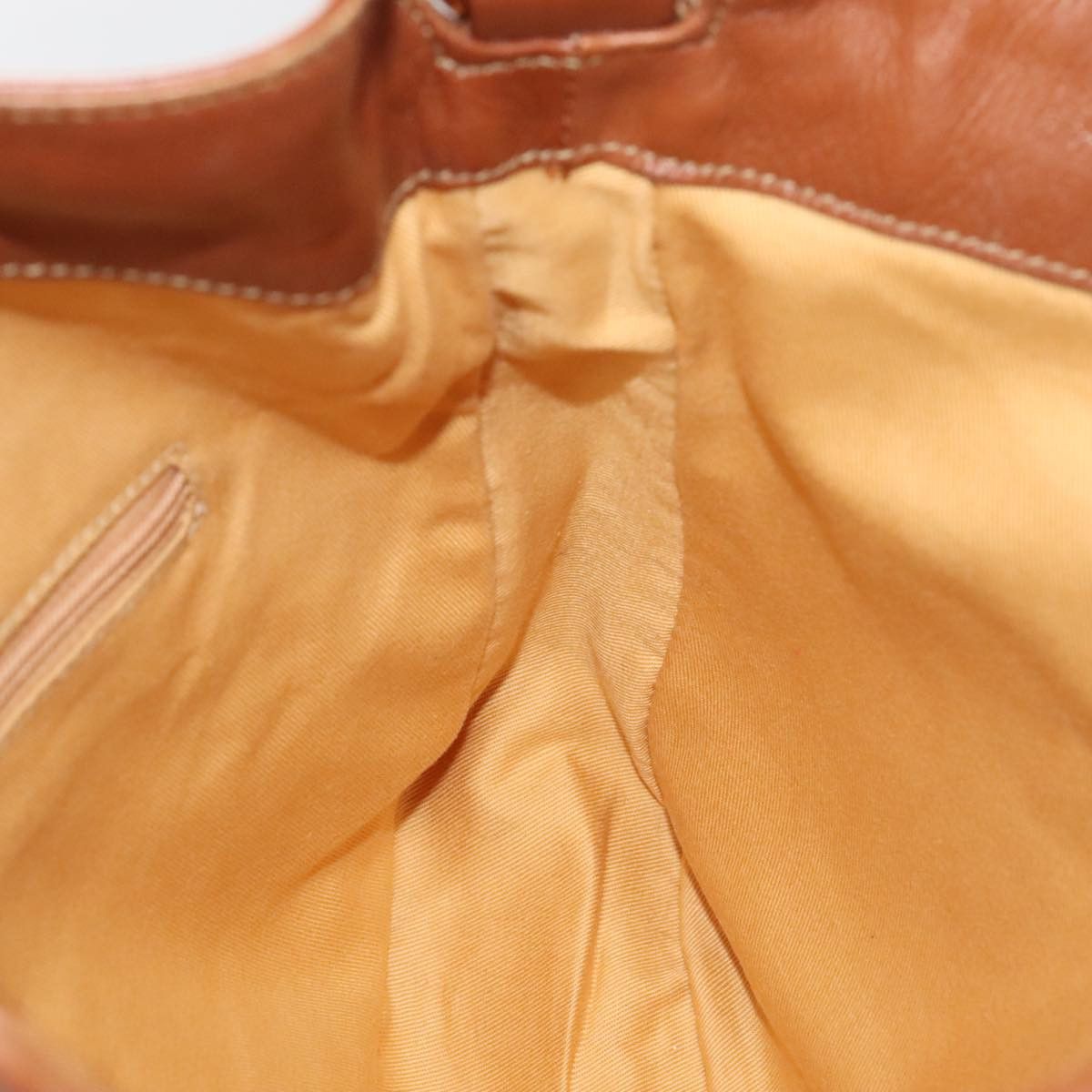Gucci Bamboo Brown Leather Handbag (Pre-Owned) Size ONE SIZE - 19 Thumbnail