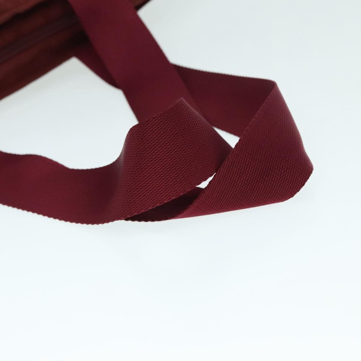 Prada Burgundy Synthetic Tote Bag (Pre-Owned) Size ONE SIZE - 5 Thumbnail