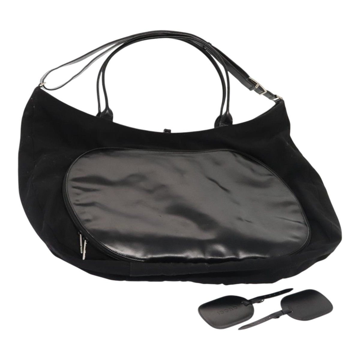 Gucci Black Canvas Travel Bag (Pre-Owned) Size ONE SIZE - 14 Thumbnail
