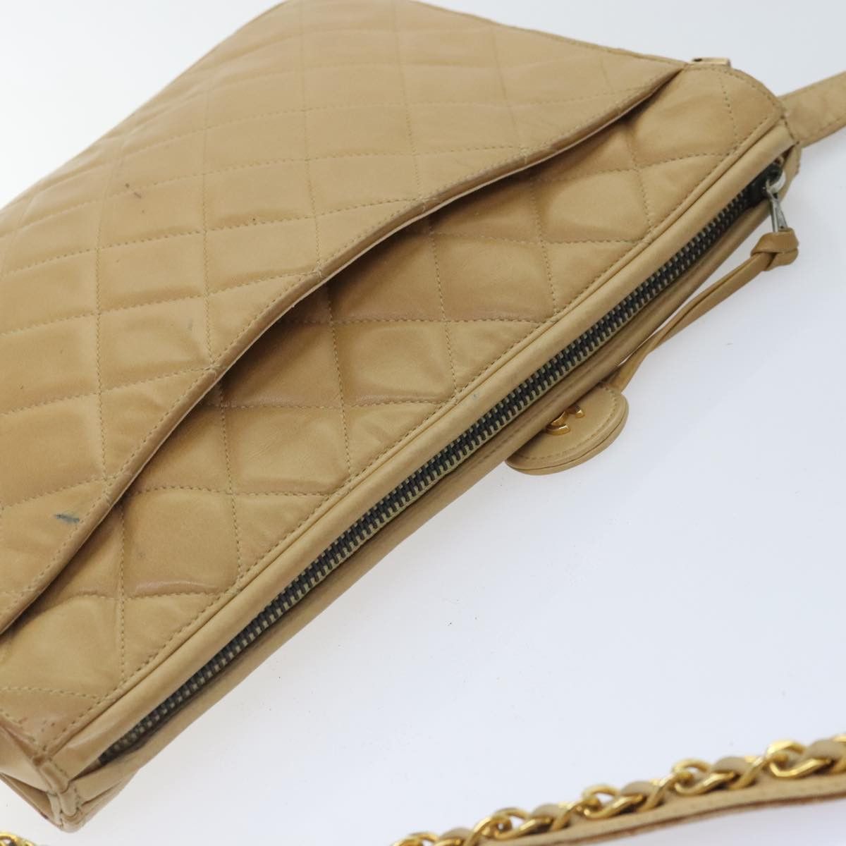 Chanel Camera Beige Leather Shoulder Bag (Pre-Owned) Size ONE SIZE - 17 Thumbnail