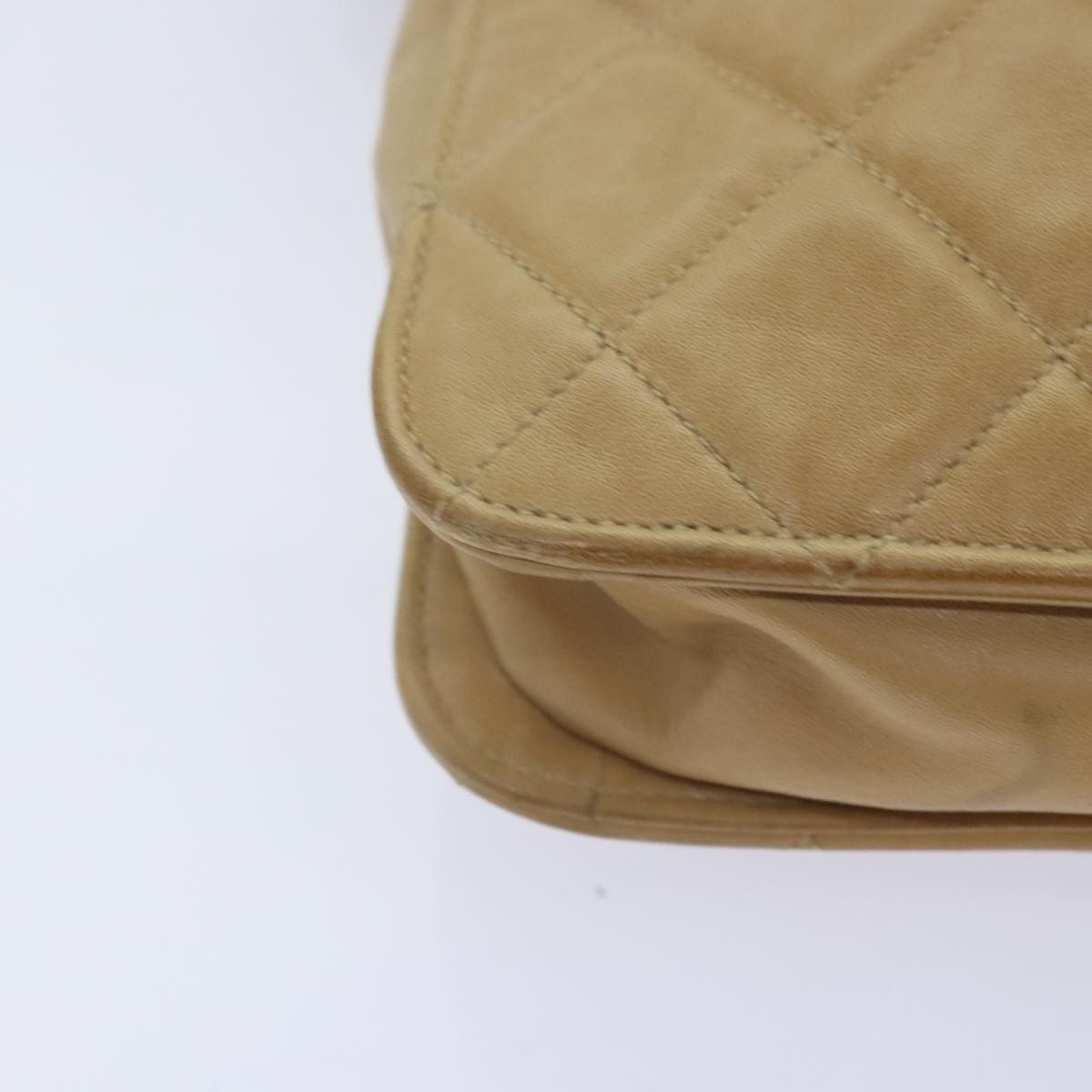 Chanel Camera Beige Leather Shoulder Bag (Pre-Owned) Size ONE SIZE - 9 Thumbnail