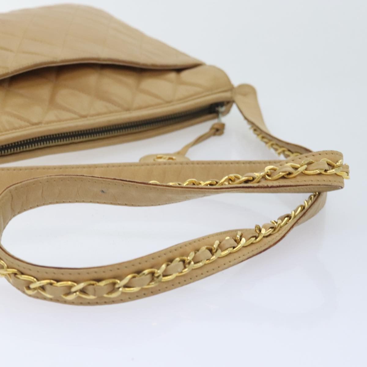Chanel Camera Beige Leather Shoulder Bag (Pre-Owned) Size ONE SIZE - 5 Thumbnail