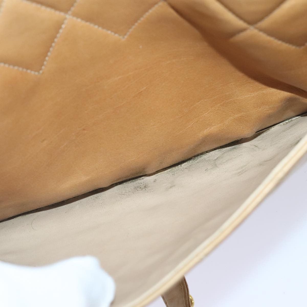 Chanel Camera Beige Leather Shoulder Bag (Pre-Owned) Size ONE SIZE - 14 Thumbnail