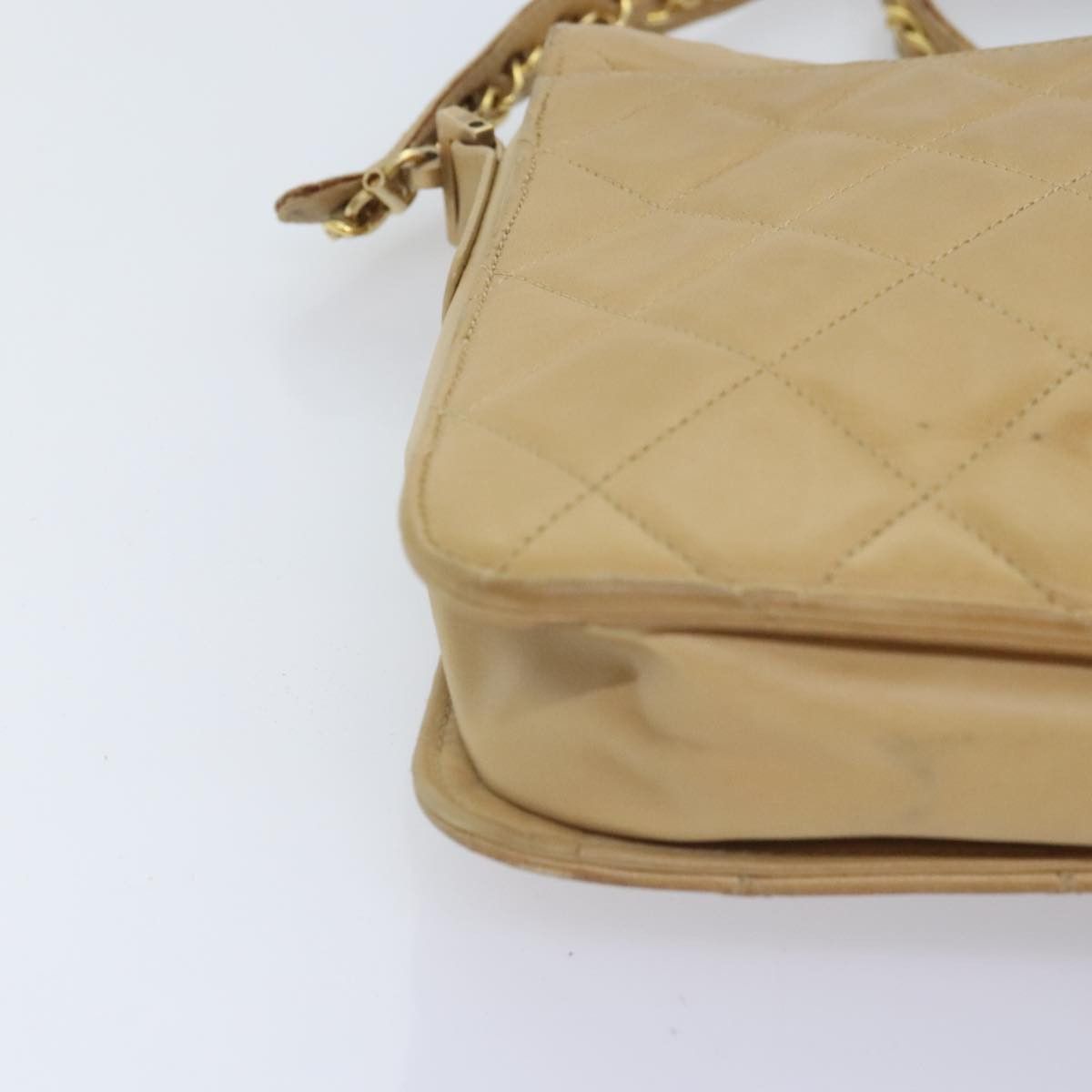 Chanel Camera Beige Leather Shoulder Bag (Pre-Owned) Size ONE SIZE - 7 Thumbnail