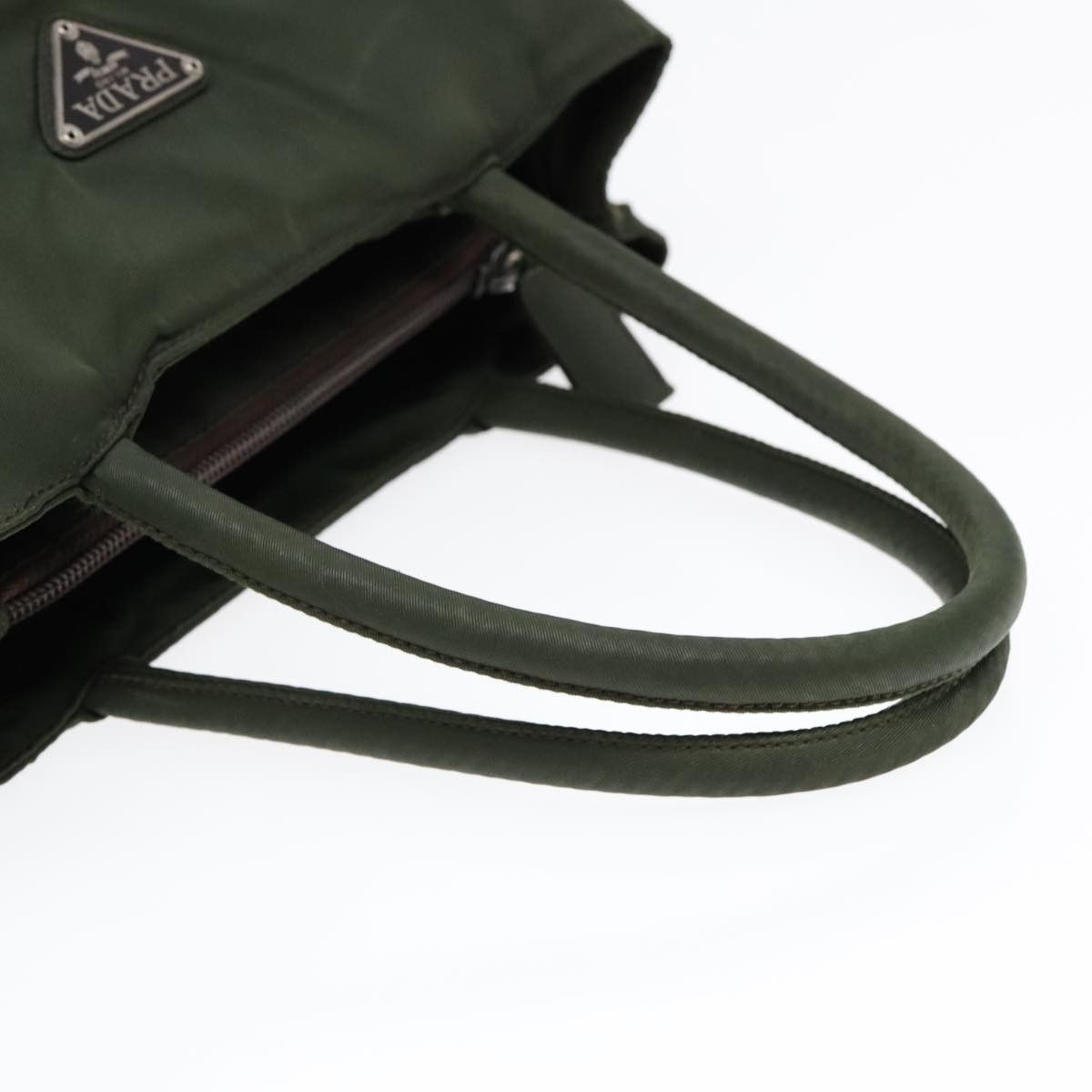 Prada Re-Nylon Green Synthetic Handbag (Pre-Owned) Size ONE SIZE - 14 Thumbnail