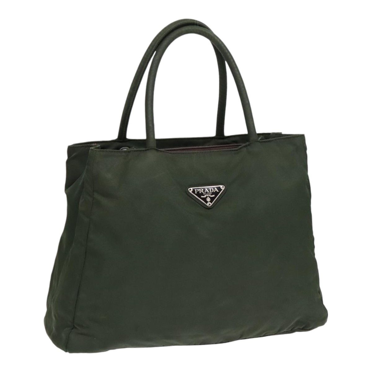 Prada Re-Nylon Green Synthetic Handbag (Pre-Owned) Size ONE SIZE - 11 Thumbnail