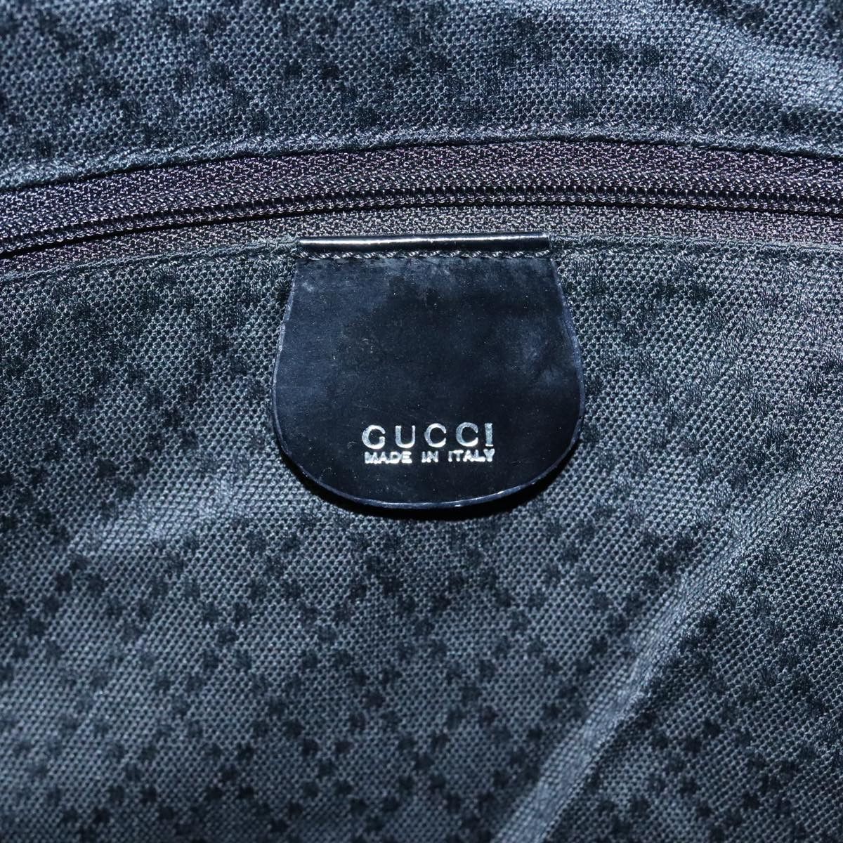 Gucci Bamboo Black Synthetic Handbag (Pre-Owned) Size ONE SIZE - 13 Thumbnail
