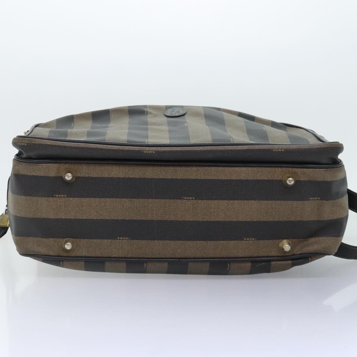 Fendi Pecan Brown Canvas Shoulder Bag (Pre-Owned) Size ONE SIZE - 15 Thumbnail
