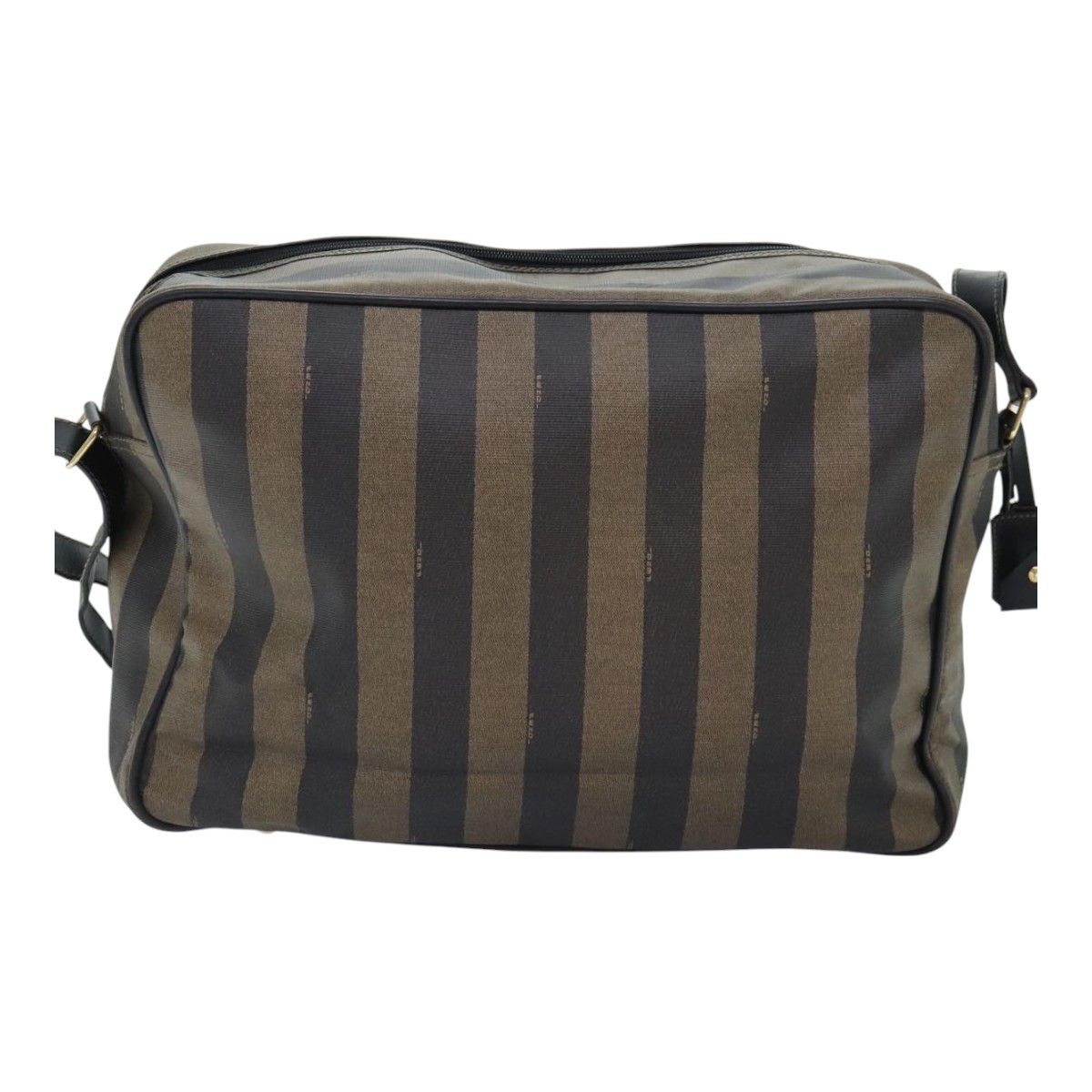 Fendi Pecan Brown Canvas Shoulder Bag (Pre-Owned) Size ONE SIZE - 2 Thumbnail