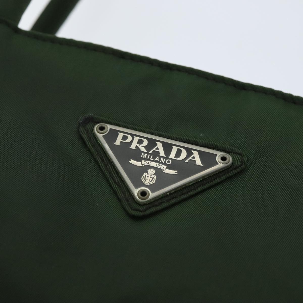 Prada Re-Nylon Green Synthetic Handbag (Pre-Owned) Size ONE SIZE - 20 Thumbnail