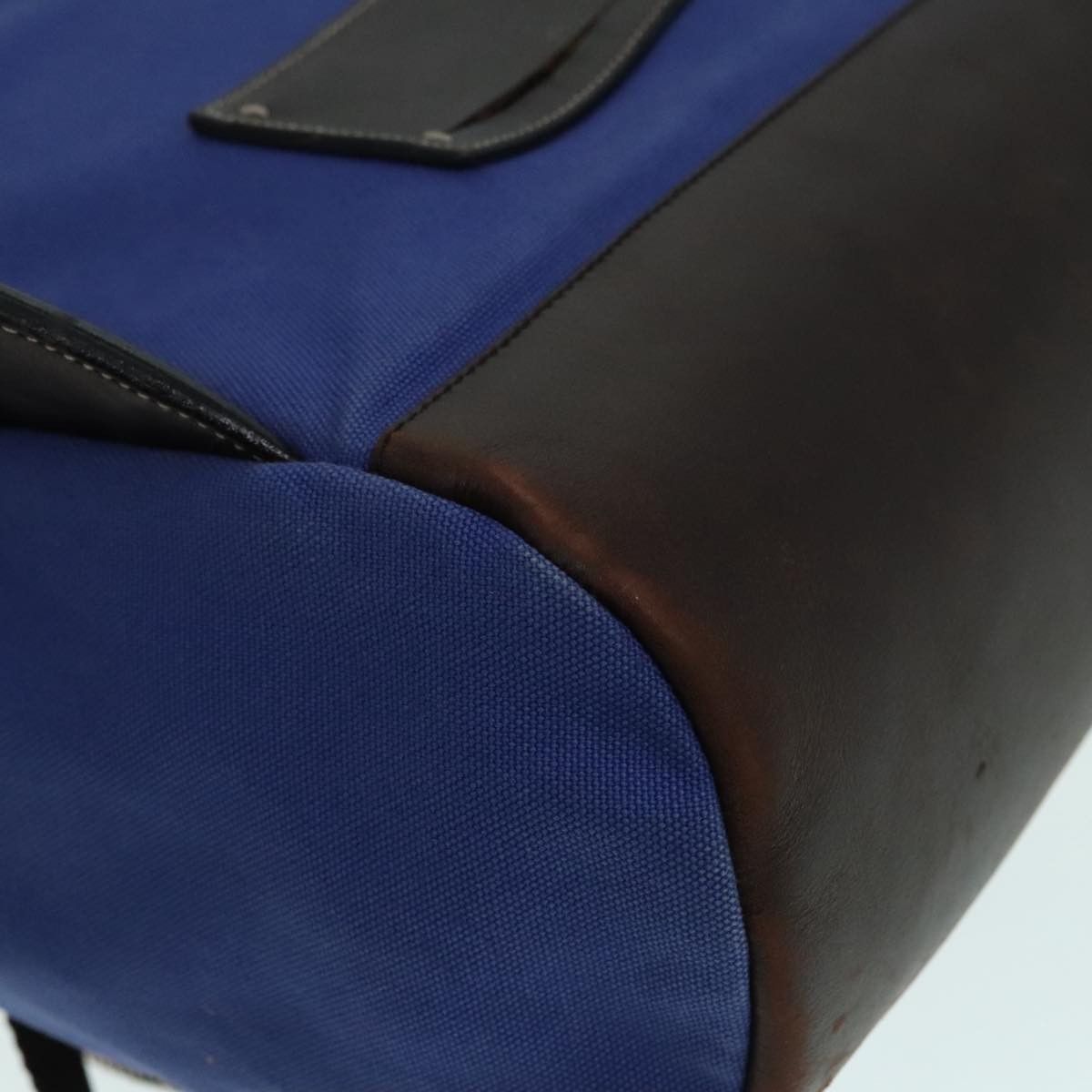 Prada Blue Canvas Backpack Bag (Pre-Owned) Size ONE SIZE - 9 Thumbnail