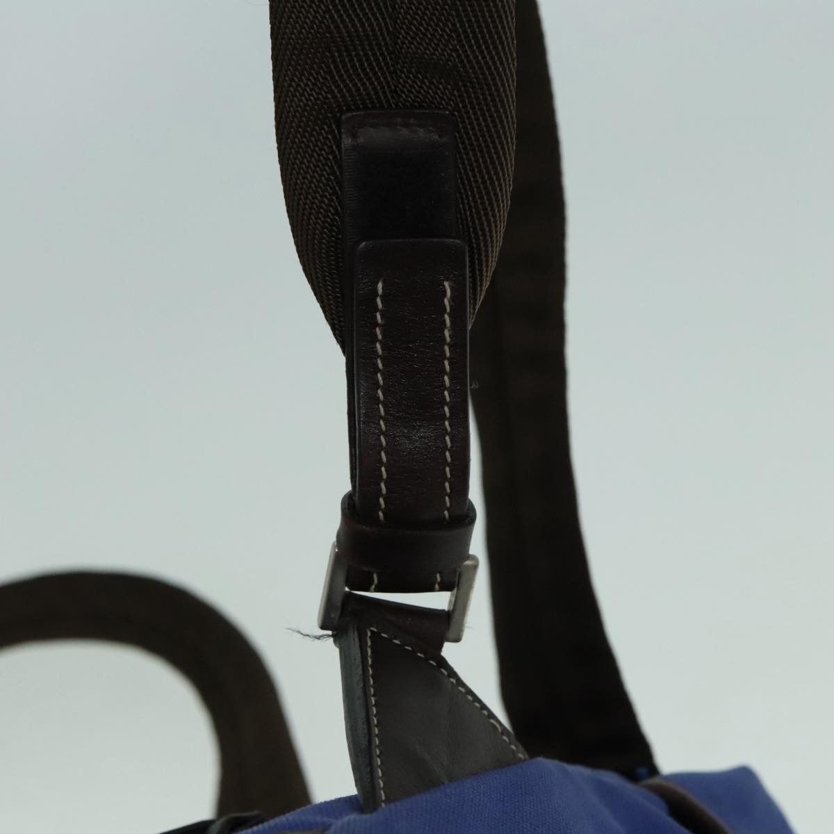 Prada Blue Canvas Backpack Bag (Pre-Owned) Size ONE SIZE - 20 Thumbnail