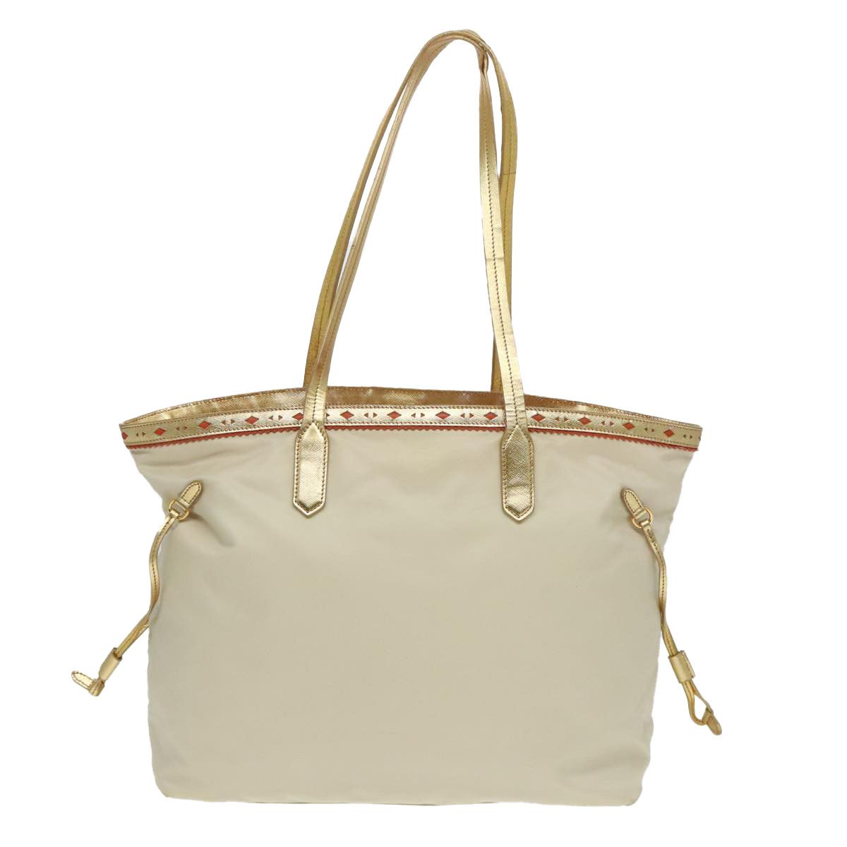 Prada Re-Nylon Beige Synthetic Tote Bag (Pre-Owned) Size ONE SIZE - 2 Thumbnail
