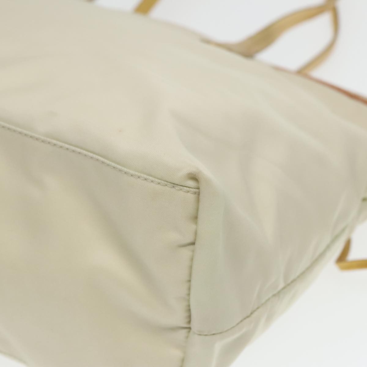 Prada Re-Nylon Beige Synthetic Tote Bag (Pre-Owned) Size ONE SIZE - 9 Thumbnail