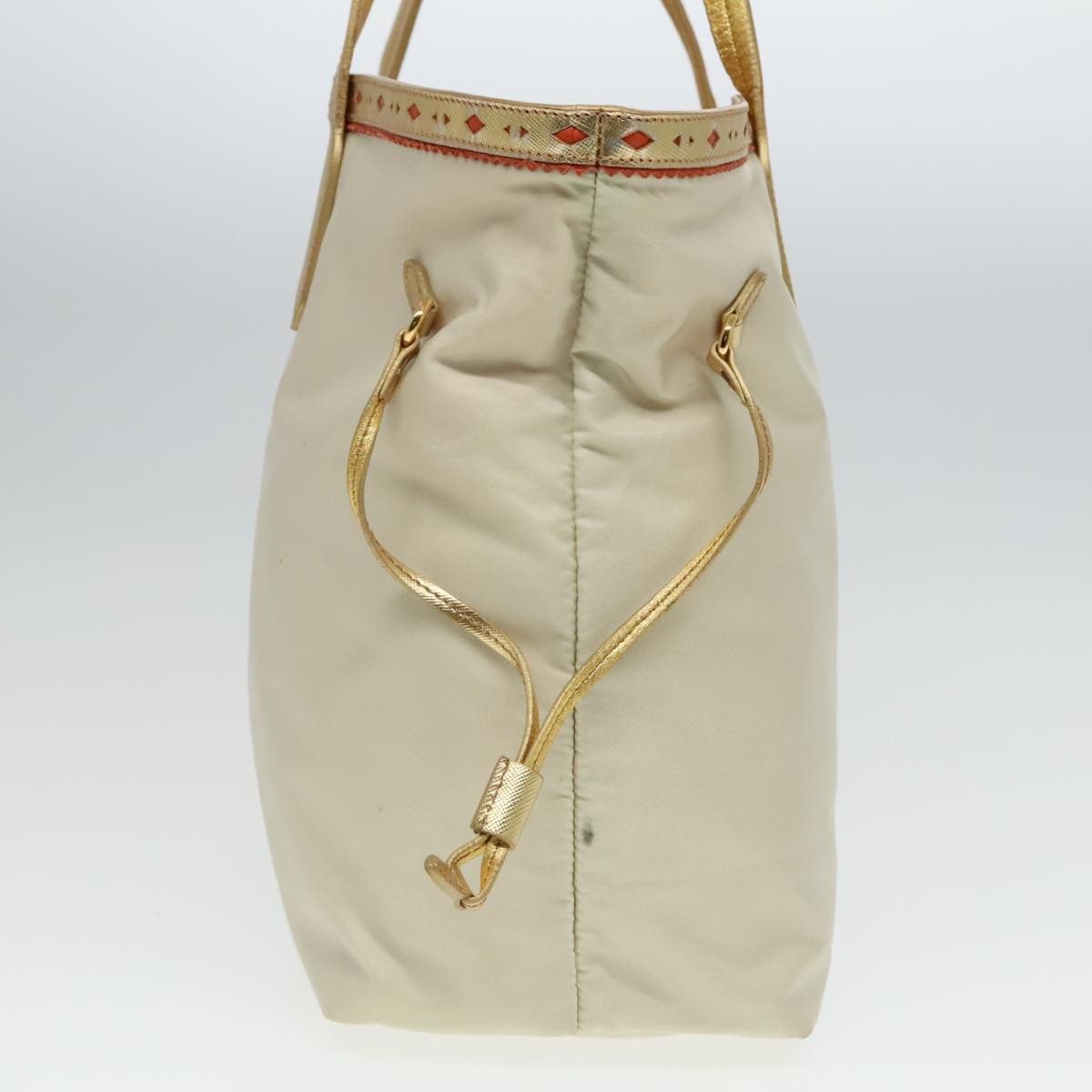 Prada Re-Nylon Beige Synthetic Tote Bag (Pre-Owned) Size ONE SIZE - 4 Thumbnail