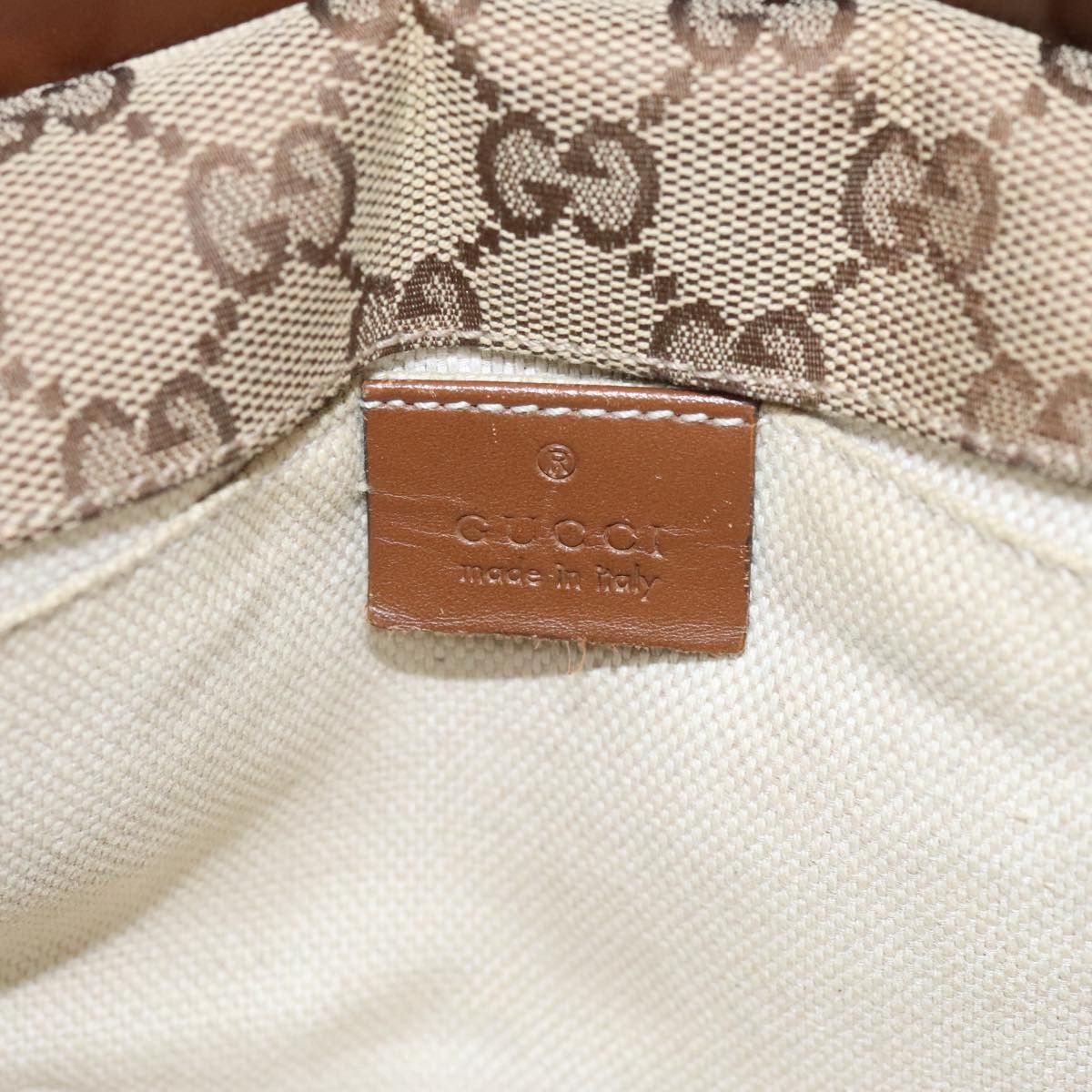 Gucci Ophidia Beige Canvas Shoulder Bag (Pre-Owned) Size ONE SIZE - 12 Thumbnail