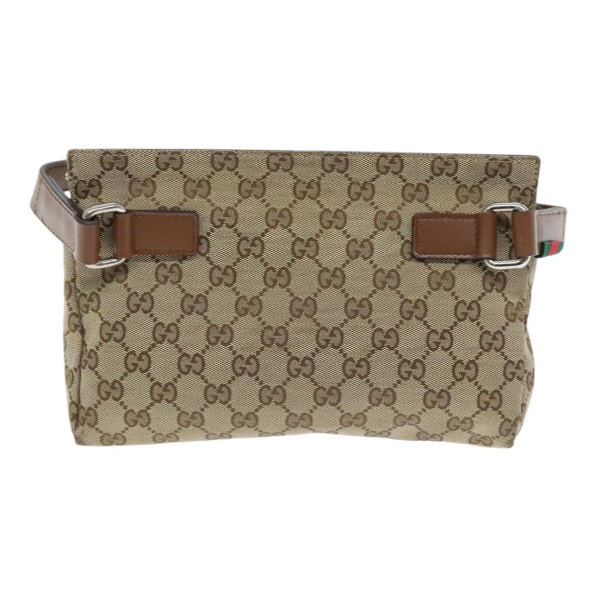 Gucci Ophidia Beige Canvas Shoulder Bag (Pre-Owned) Size ONE SIZE - 2 Thumbnail