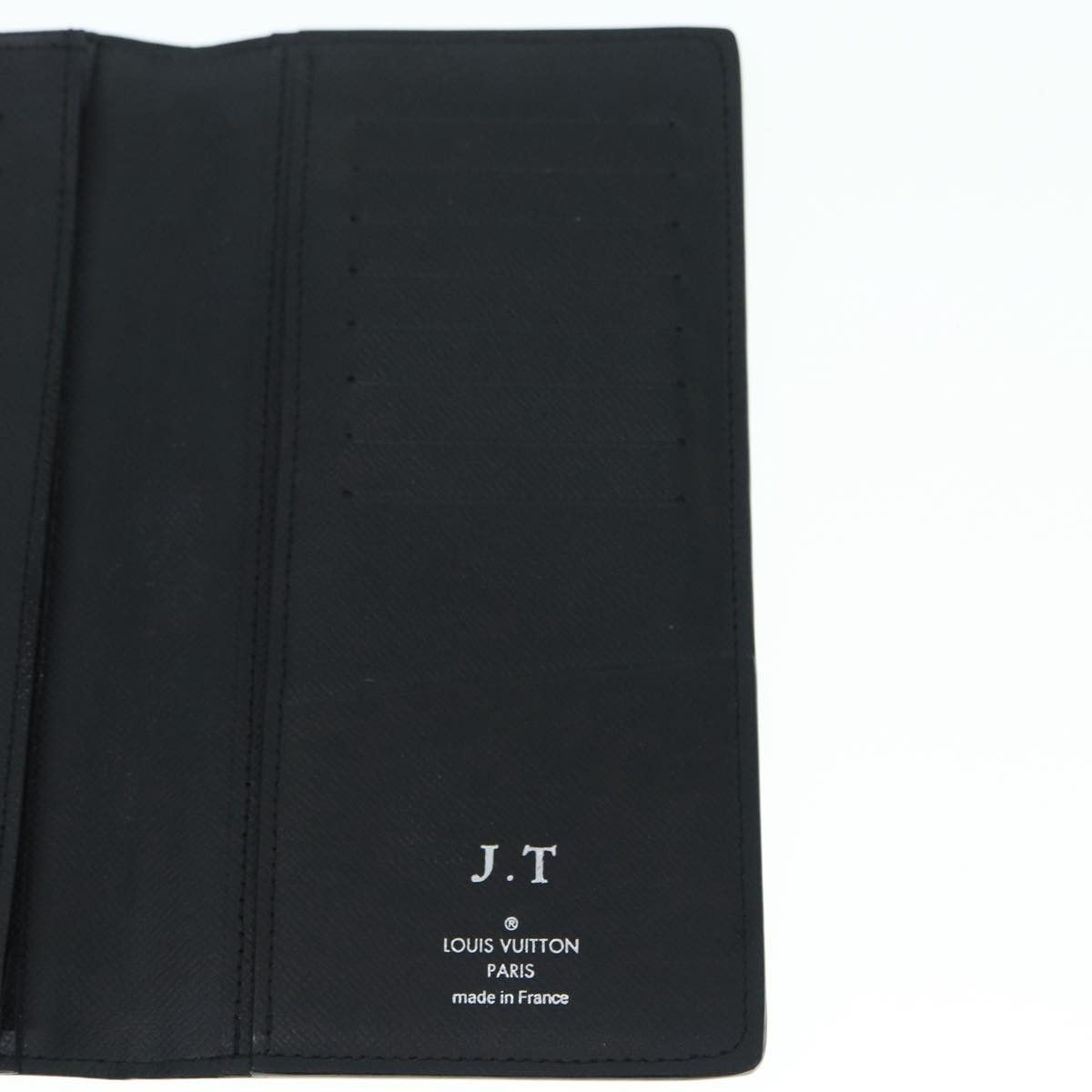 Louis Vuitton Brazza Black Leather Wallet (Pre-Owned) Size ONE SIZE - 14 Thumbnail