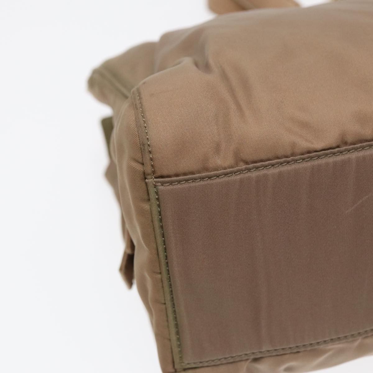 Prada Tessuto Beige Synthetic Shoulder Bag (Pre-Owned) Size ONE SIZE - 10 Thumbnail