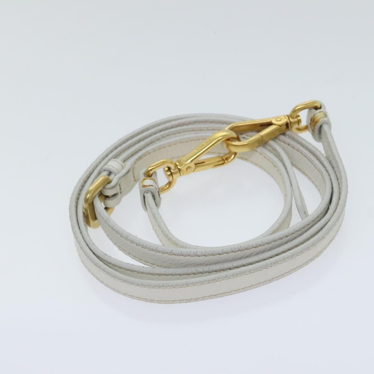 Prada White Synthetic Shoulder Bag (Pre-Owned) Size ONE SIZE - 13 Thumbnail
