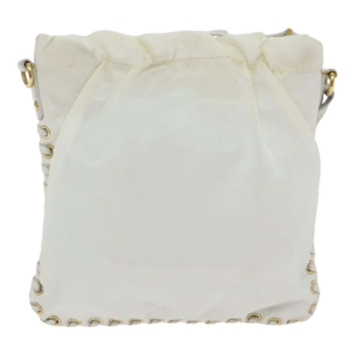 Prada White Synthetic Shoulder Bag (Pre-Owned) Size ONE SIZE - 2 Thumbnail