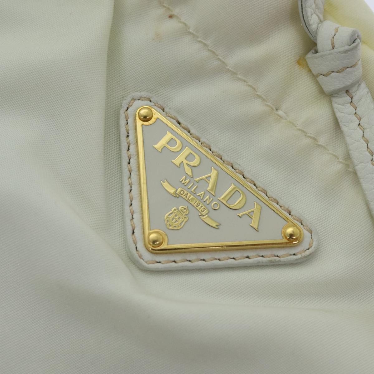 Prada White Synthetic Shoulder Bag (Pre-Owned) Size ONE SIZE - 19 Thumbnail
