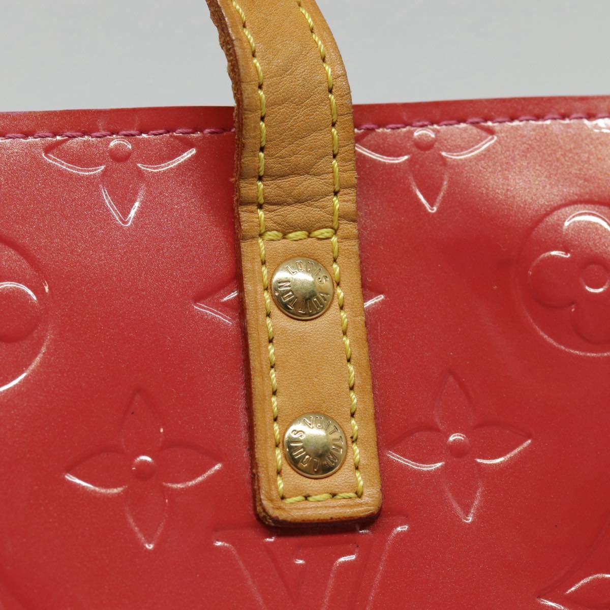 Louis Vuitton Reade Red Patent Leather Handbag (Pre-Owned) Size ONE SIZE - 13 Thumbnail