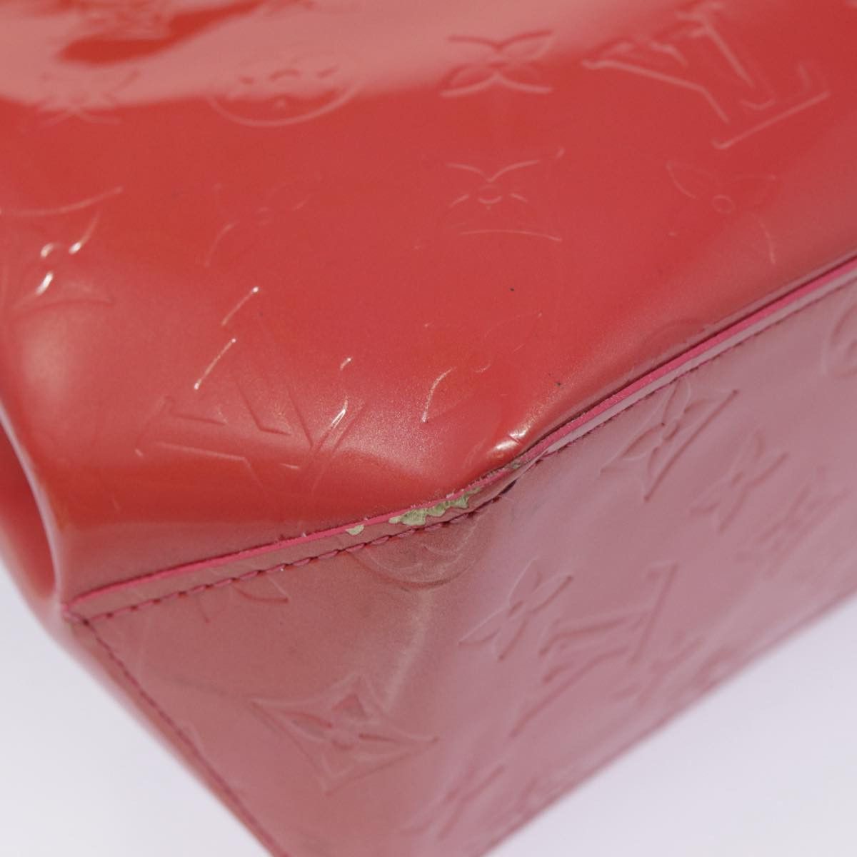 Louis Vuitton Reade Red Patent Leather Handbag (Pre-Owned) Size ONE SIZE - 5 Thumbnail