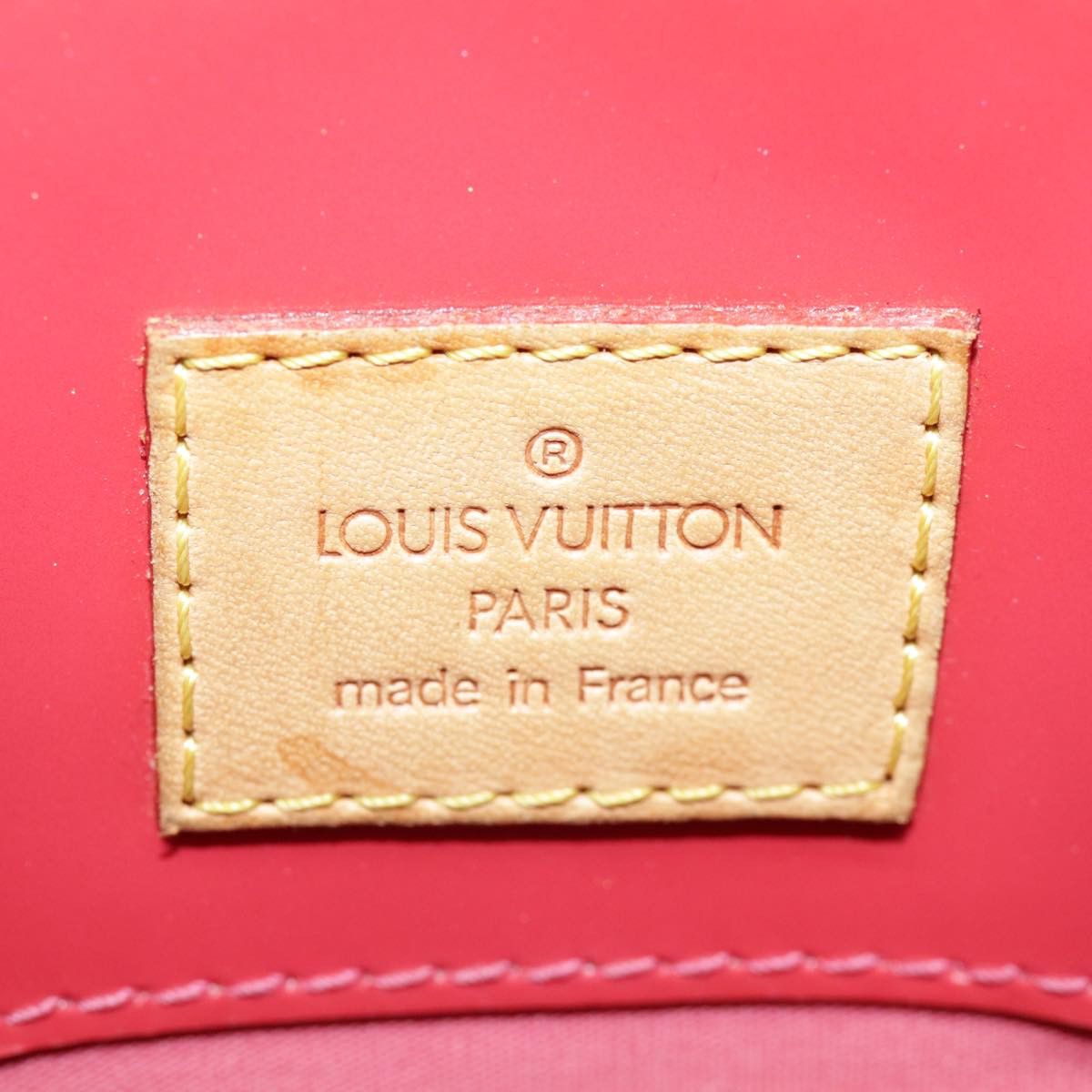 Louis Vuitton Reade Red Patent Leather Handbag (Pre-Owned) Size ONE SIZE - 8 Thumbnail