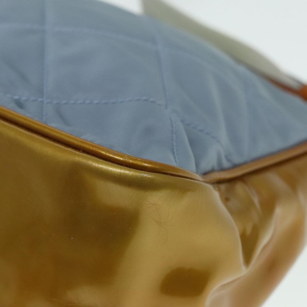 Prada Tessuto Blue Synthetic Shoulder Bag (Pre-Owned) Size ONE SIZE - 18 Thumbnail