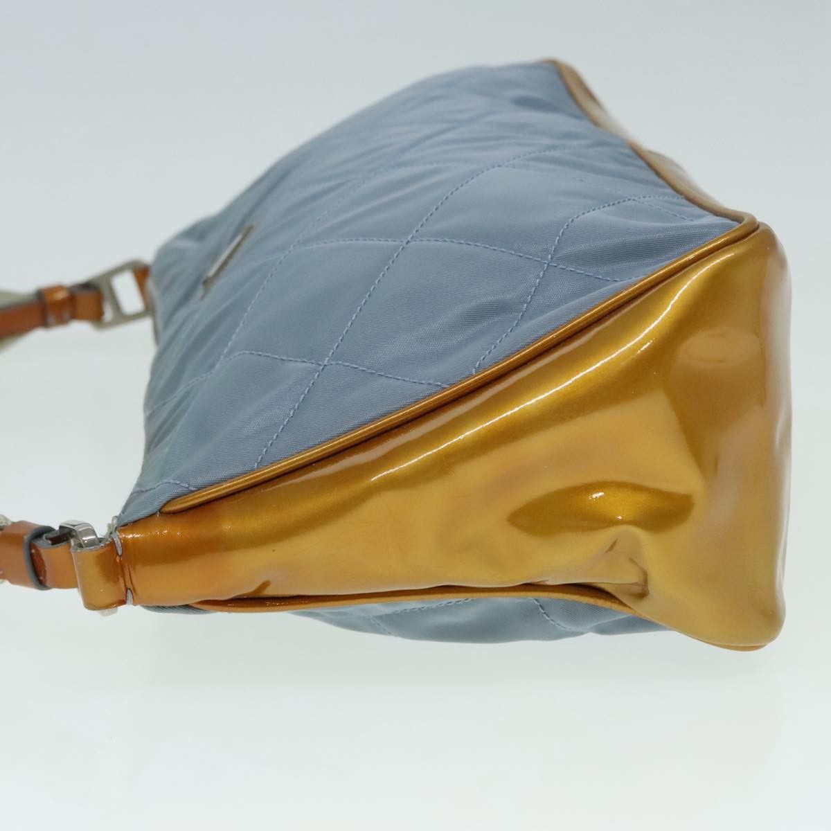 Prada Tessuto Blue Synthetic Shoulder Bag (Pre-Owned) Size ONE SIZE - 12 Thumbnail
