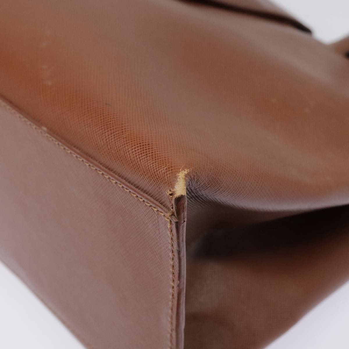 Burberry Brown Leather Tote Bag (Pre-Owned) Size ONE SIZE - 9 Thumbnail