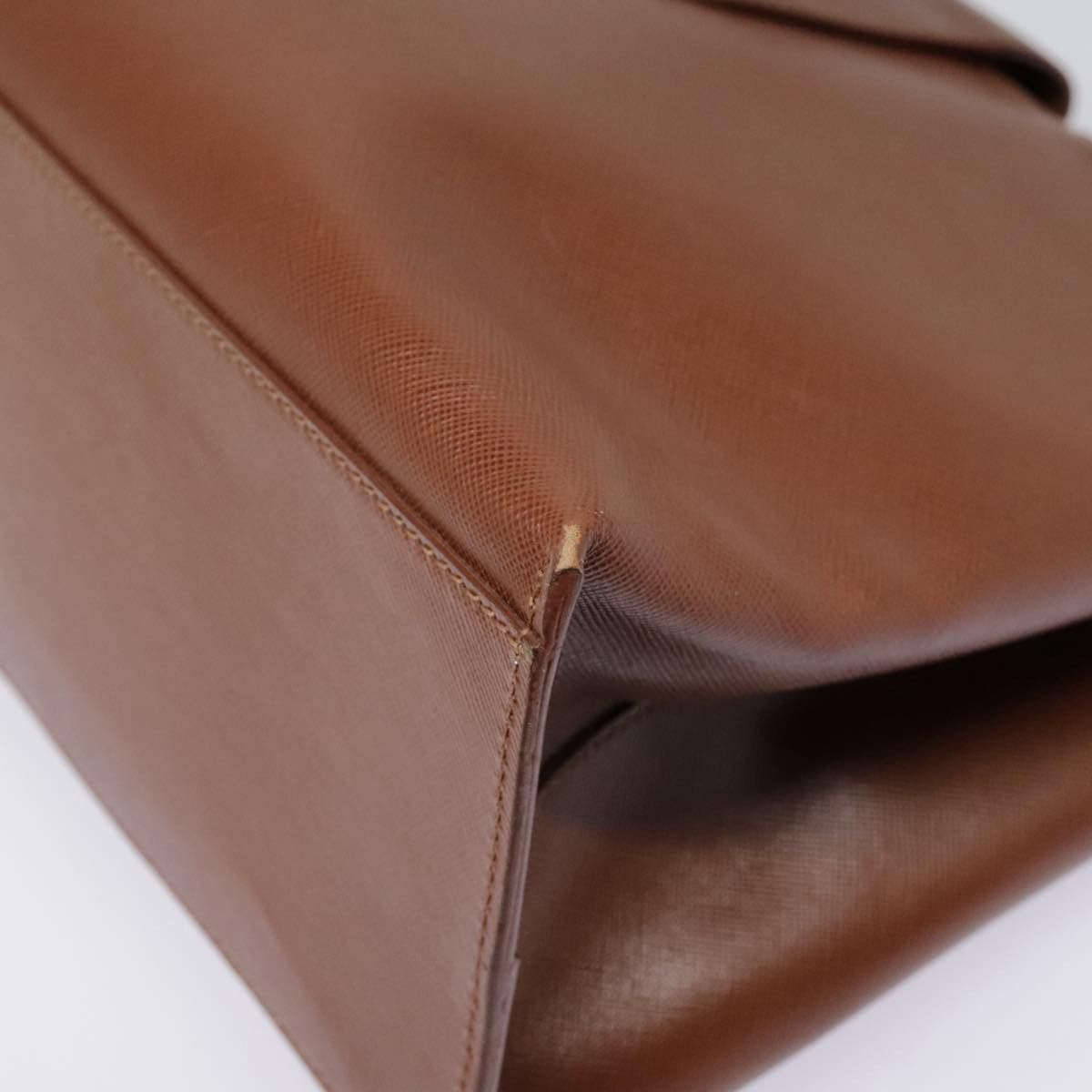 Burberry Brown Leather Tote Bag (Pre-Owned) Size ONE SIZE - 7 Thumbnail