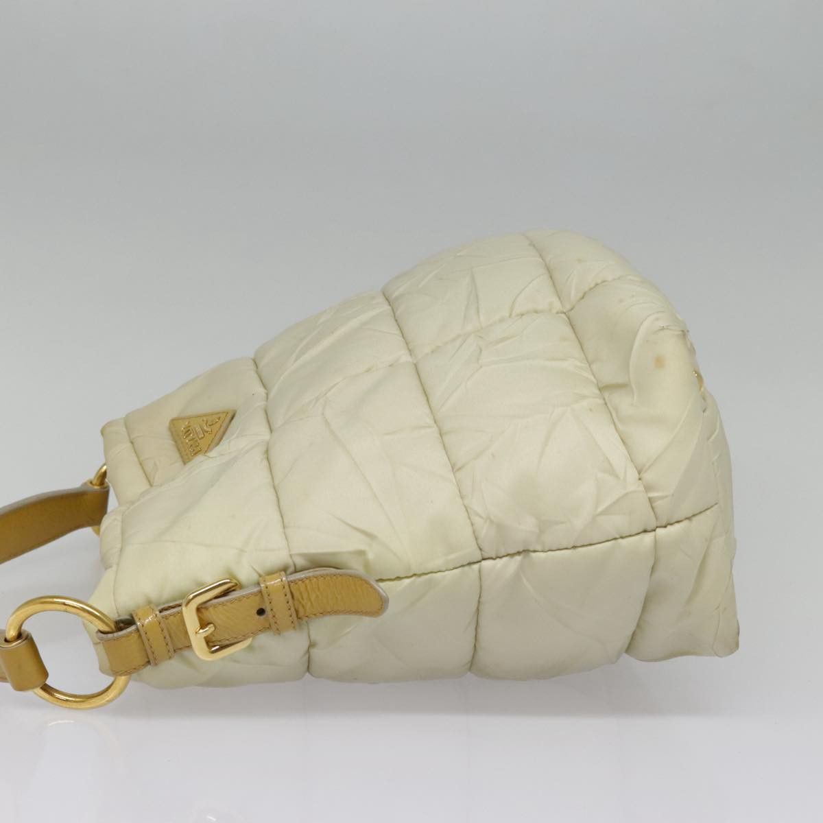Prada Beige Synthetic Handbag (Pre-Owned) Size ONE SIZE - 3 Thumbnail