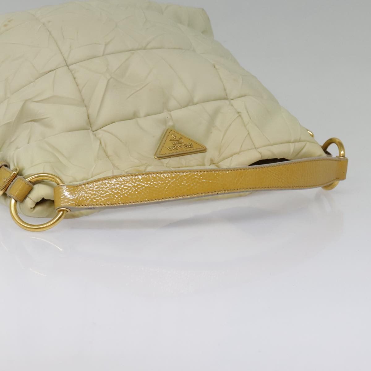 Prada Beige Synthetic Handbag (Pre-Owned) Size ONE SIZE - 5 Thumbnail