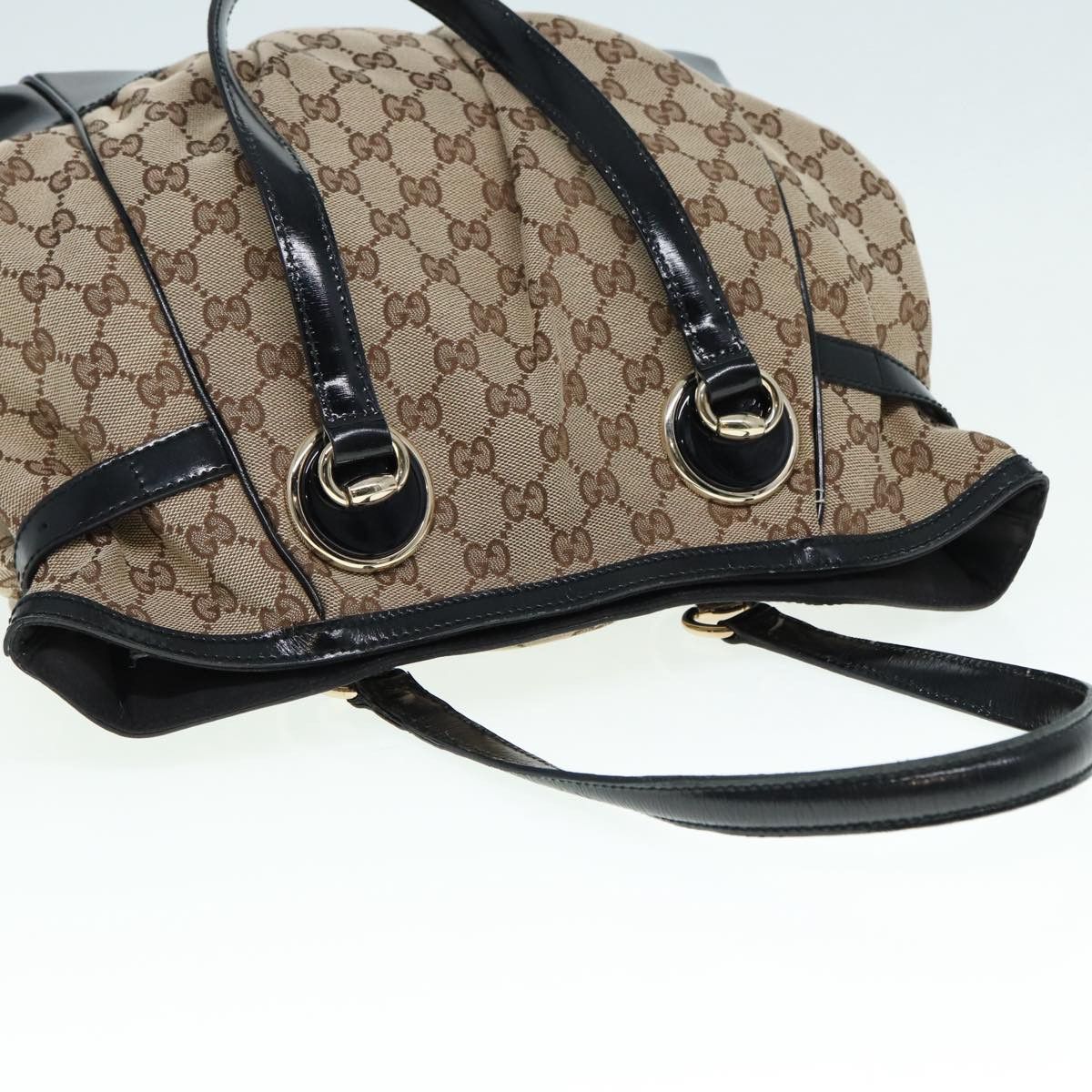 Gucci Full Moon Beige Canvas Tote Bag (Pre-Owned) Size ONE SIZE - 15 Thumbnail