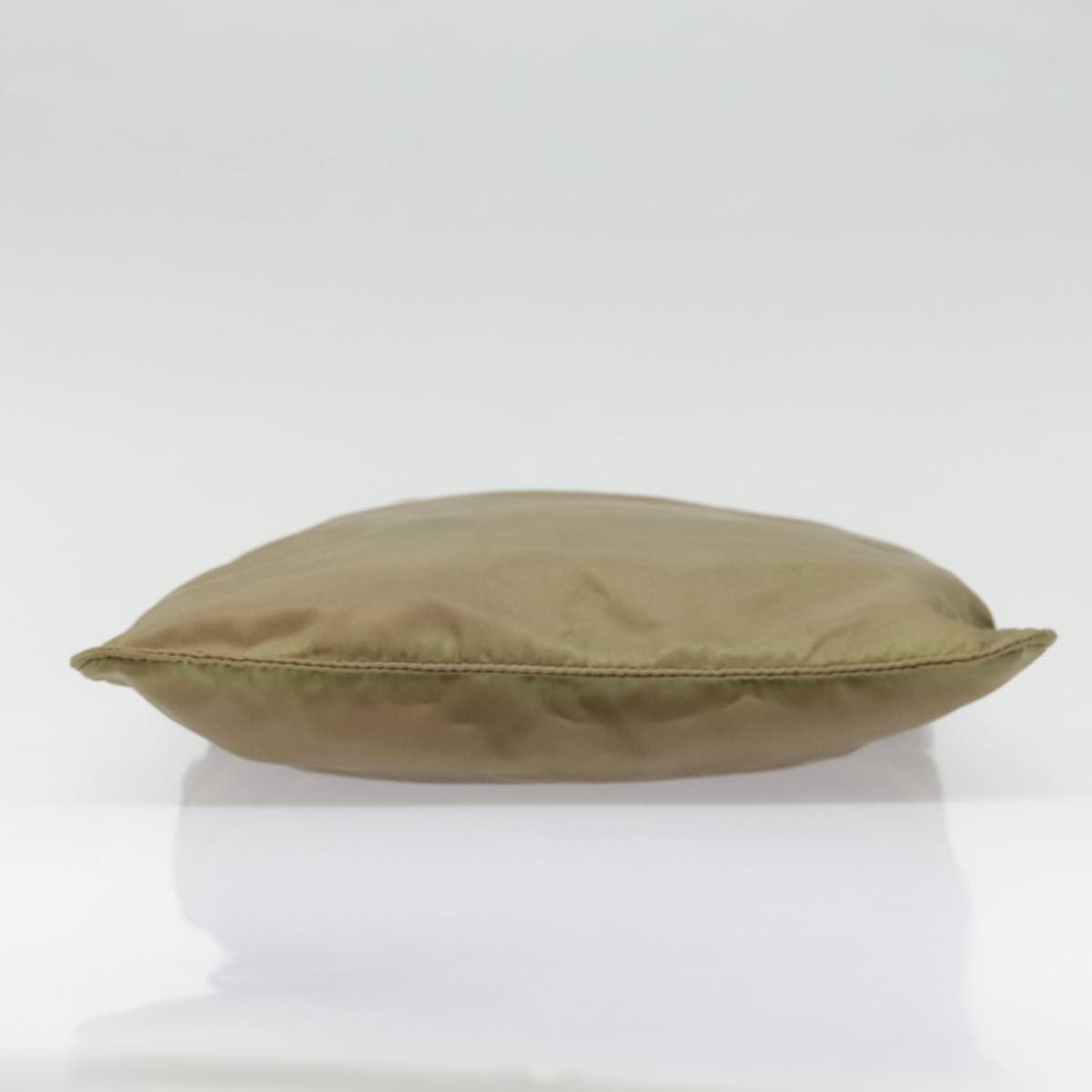 Prada Triangle Logo Khaki Synthetic Shoulder Bag (Pre-Owned) Size ONE SIZE - 20 Thumbnail