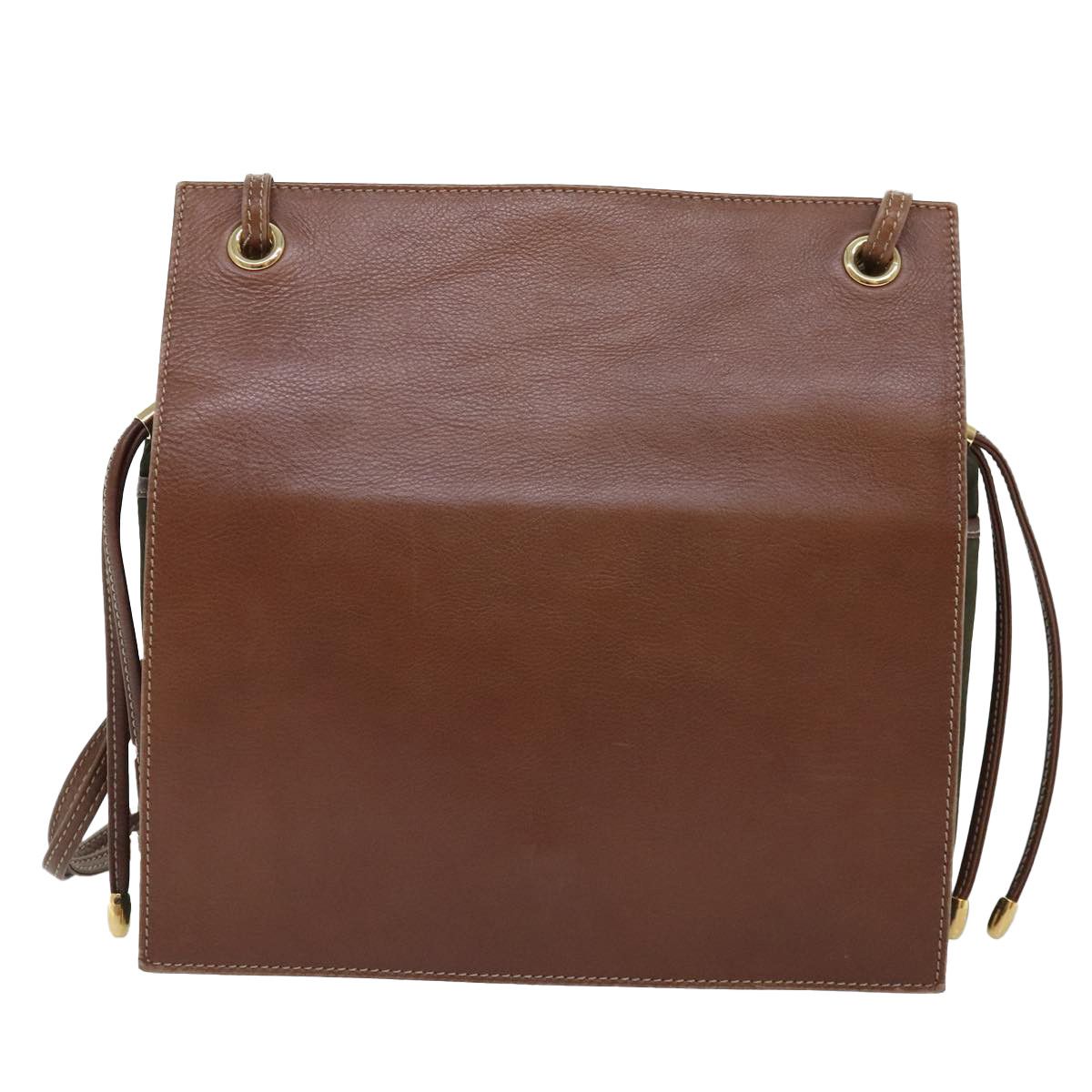 Bally Khaki Suede Shoulder Bag (Pre-Owned) Size ONE SIZE - 2 Thumbnail