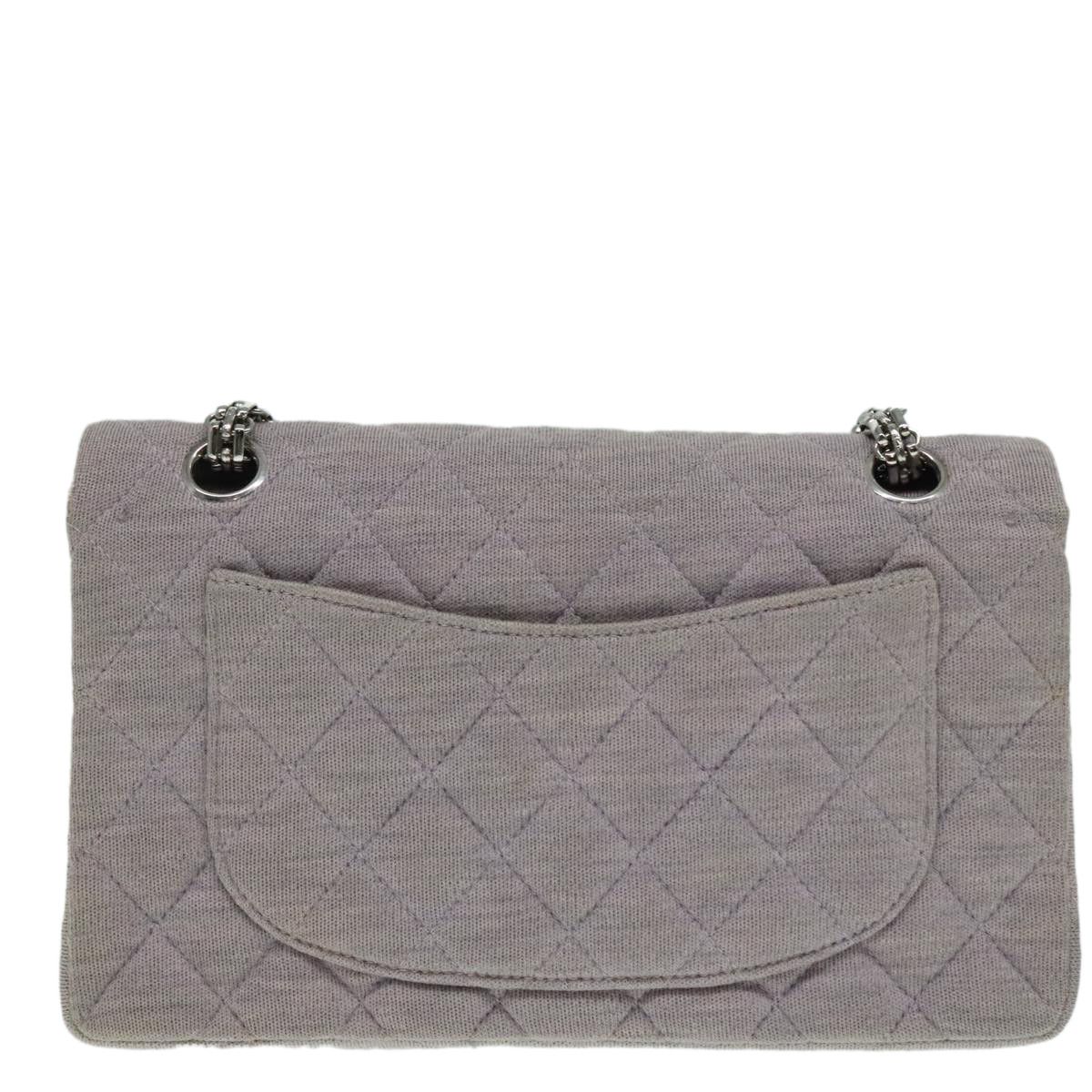 Chanel Timeless Grey Cotton Handbag (Pre-Owned) Size ONE SIZE - 2 Thumbnail