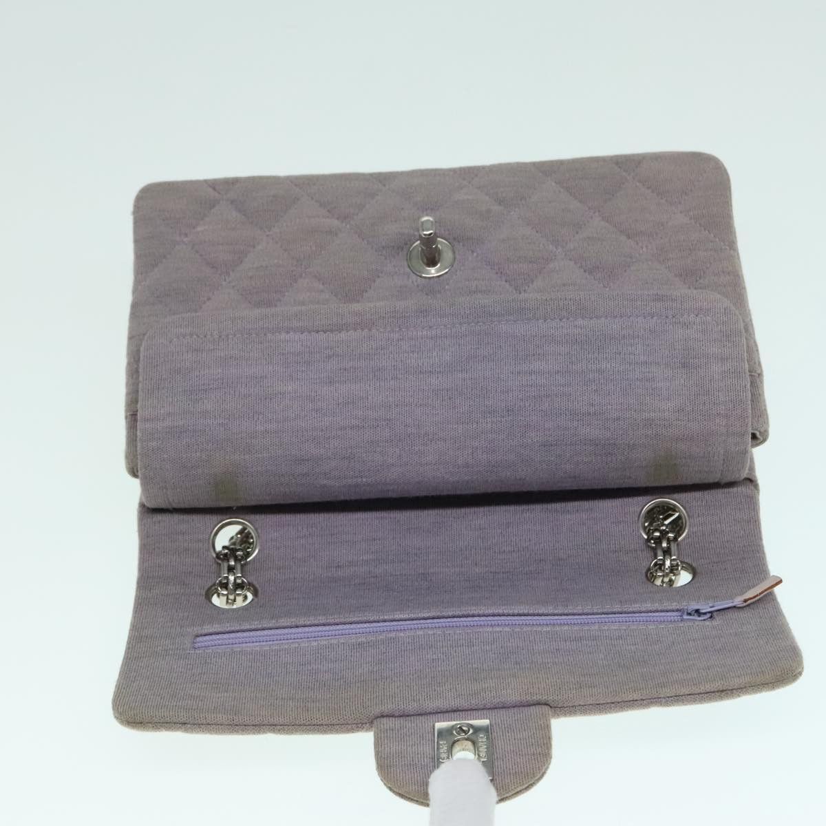 Chanel Timeless Grey Cotton Handbag (Pre-Owned) Size ONE SIZE - 20 Thumbnail