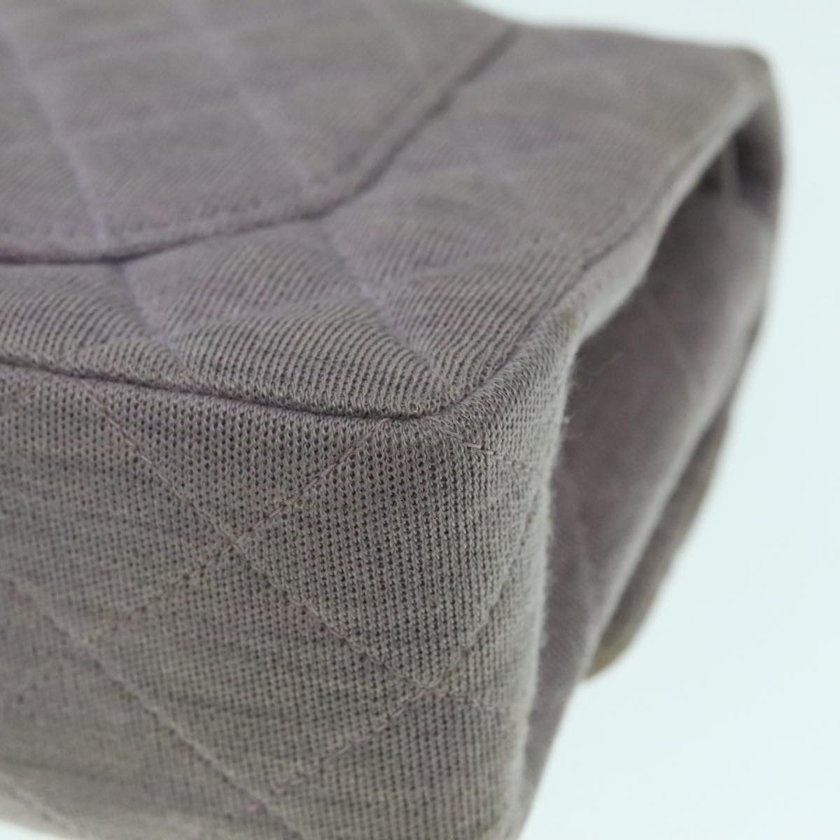 Chanel Timeless Grey Cotton Handbag (Pre-Owned) Size ONE SIZE - 19 Thumbnail