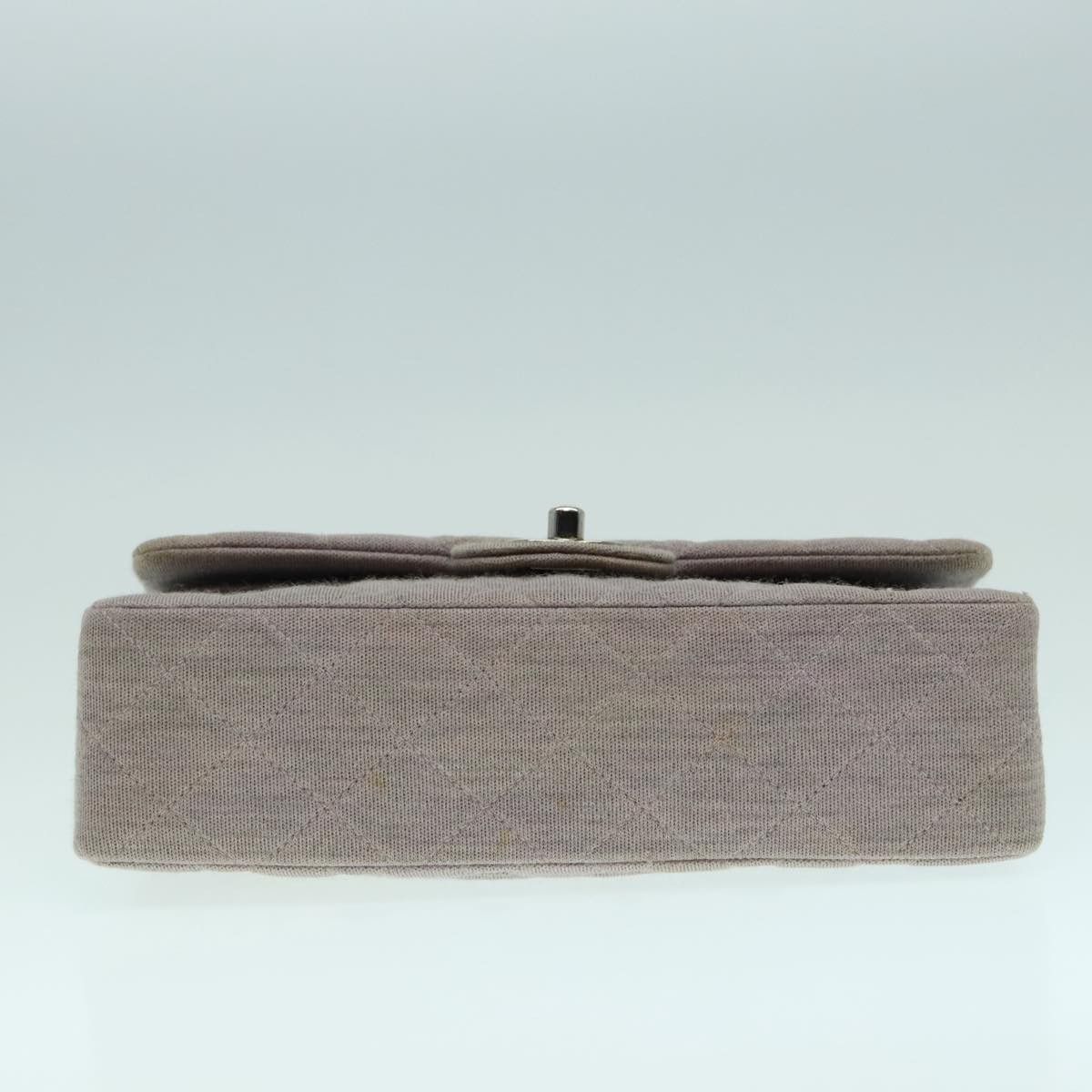 Chanel Timeless Grey Cotton Handbag (Pre-Owned) Size ONE SIZE - 16 Thumbnail