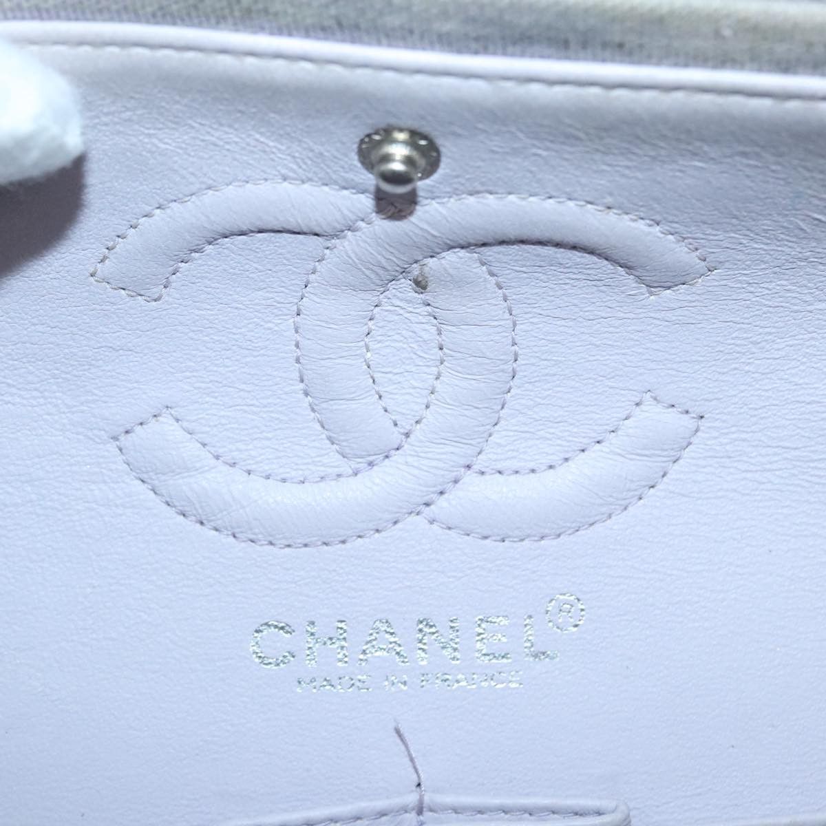 Chanel Timeless Grey Cotton Handbag (Pre-Owned) Size ONE SIZE - 9 Thumbnail