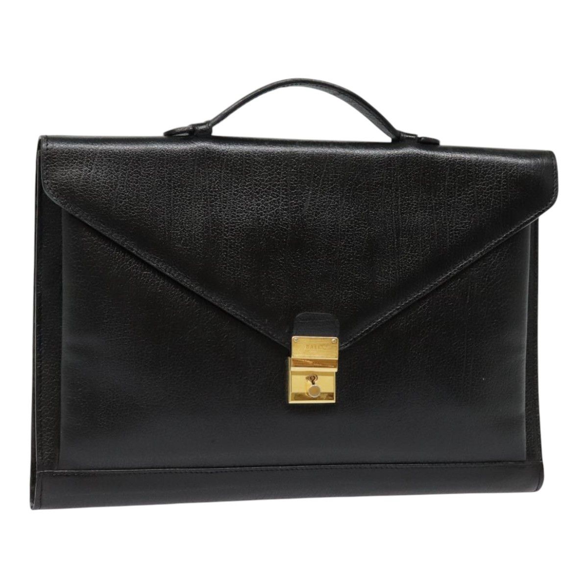 Bally Black Leather Briefcase Bag (Pre-Owned) Size ONE SIZE - 16 Thumbnail